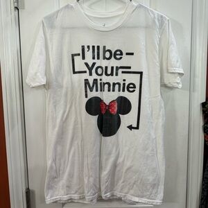 I’ll Be Your Minnie Disney Parks Women’s Shirt Size Medium